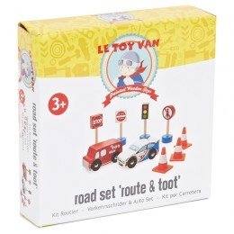 Le Toy Van Route & Toot Roadset