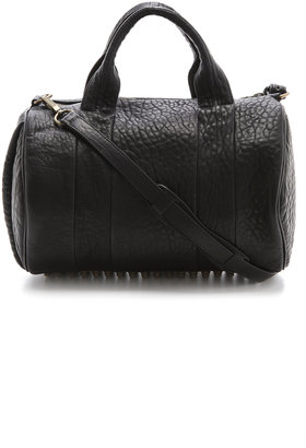 Alexander Wang Rocco Duffel with Gold Tone Hardware