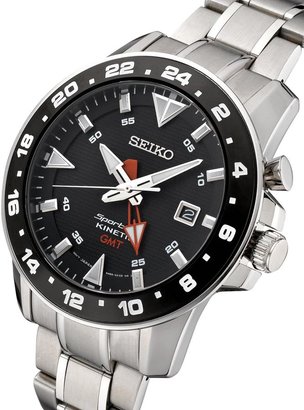 Seiko Sportura GMT Kinetic Watch