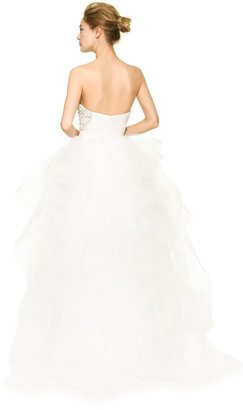Isabella Collection Reem Acra Sweetheart Tulle Gown