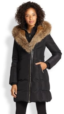 Mackage Fur-Trim Trish Down Coat