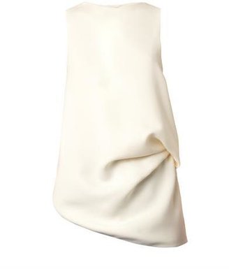J.W.Anderson Gathered-side crepe blouse