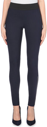 Stella McCartney Skinny High-Rise Zipped-Cuff Leggings - for Women