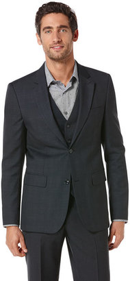 Perry Ellis Regular Fit Tonal Plaid Suit Jacket