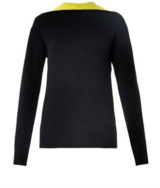 Alexander Wang Bi-colour wool sweater