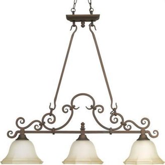 Thomasville Lighting Guildhall Collection 3-Light Roasted Java Chandelier