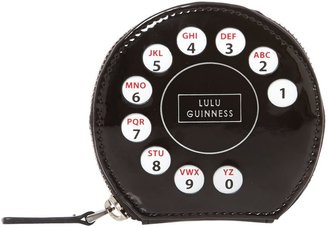 Lulu Guinness Black dial coin purse
