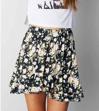 American Eagle Don't Ask Why Ruffled Circle Skirt