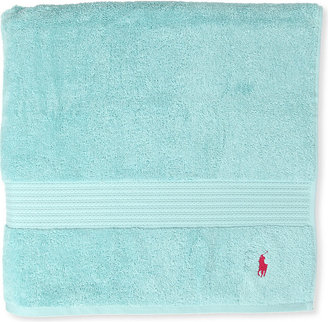 Ralph Lauren Home Player Hand Towel Aqua