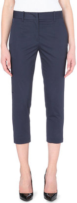Jil Sander Tommy Cropped Trousers - for Women, Navy