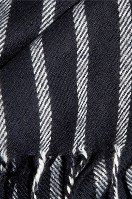 J.Crew Striped woven scarf