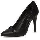 Dorothy Perkins Womens Black high pointed court shoes- Black
