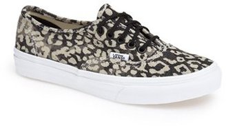 Vans 'Authentic - Slim' Leopard Print Sneaker (Women)