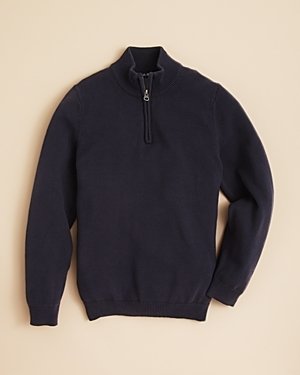 Brooks Brothers Boys' Mockneck Sweater - Sizes 4-20