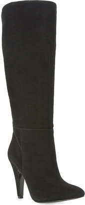 Steve Madden Ruched Knee-High Suede Boots - for Women