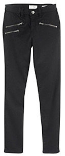 Jessica Simpson Girls' 7-16 Black Skinny Pants With Zippers