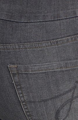 Jag Jeans 'Peri' Pull-On Straight Leg Jeans (Thunder Grey) (Plus Size)