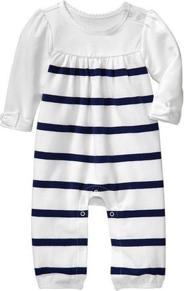 Old Navy Striped Terry-Fleece One-Pieces for Baby
