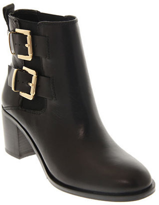 Sam Edelman Jodie Buckled Ankle Boots-BLACK-6.5