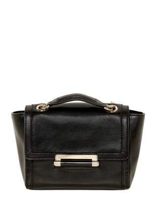 Diane von Furstenberg Mini 440 Grained Leather Shoulder Bag
