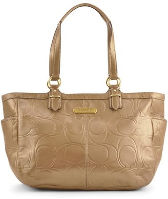 Coach Embossed tote