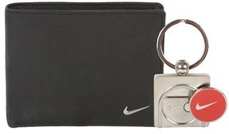 Nike Leather Wallet & Ball Marker Keychain