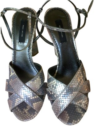 Marc Jacobs Python Leather Sandals