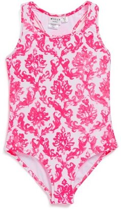 Milly Minis One-Piece Swimsuit (Toddler Girls)