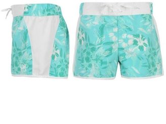 Ocean Pacific Womens Barbados Swim Shorts Ladies Elasticated Printed Swimwear