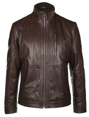 Boss Black Leather Jacket