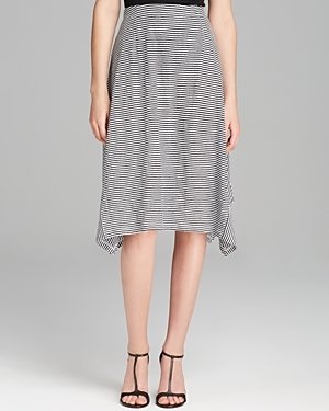 Eileen Fisher Linen Side Slit Skirt