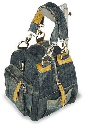ChicNova Retro Denim Shoulder Bags with Plait Handles