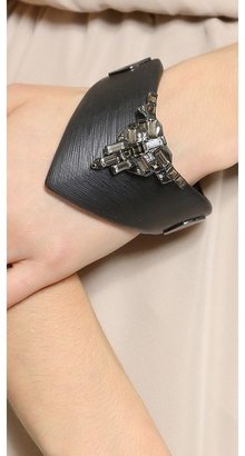 Alexis Bittar Patchwork Shield Hinge Bracelet
