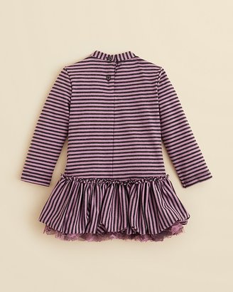 Biscotti Girls' Heirloom Garden Stripe Dress - Sizes 2T-4T