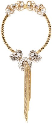 Erickson Beamon 'Damsel' fringe crystal necklace