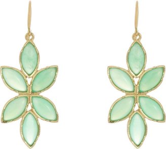 Irene Neuwirth Women's Floral Drop Earrings-Colorless