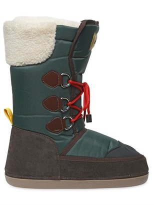 DSquared 1090 Dsquared2 - Saint Moritz Nylon & Nubuck Snow Boots