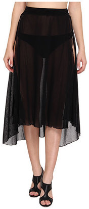 Jean Paul Gaultier Solid Wrap Skirt