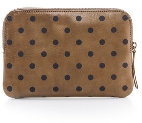 Madewell Medium Pouch with Polka Dots