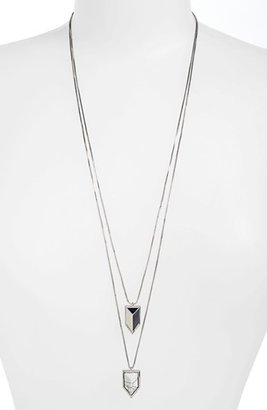 Vince Camuto 'Clearview' Double Pendant Necklace (Nordstrom Exclusive)
