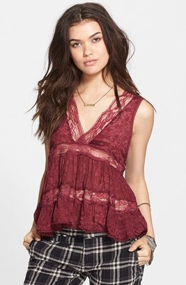 Free People 'Deep V' Trapeze Camisole