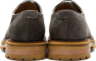 Hudson H by Grey Suede Moor Shoes