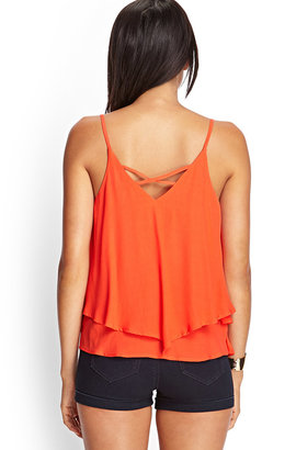 Forever 21 Tiered Woven Cami