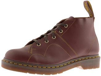 Dr. Martens Church Boots Red