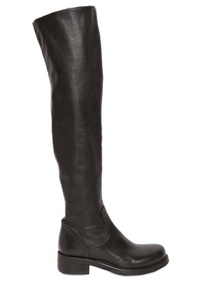 Strategia 40mm Stretch Faux Leather Boots