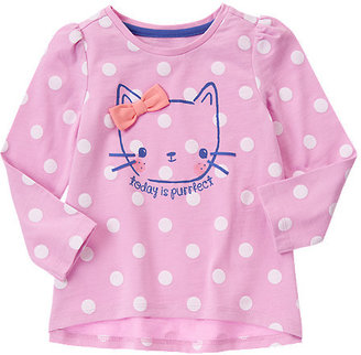 Gymboree Purrfect Day Long Sleeve Tee