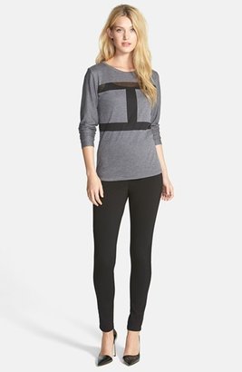Vince Camuto Graphic Burnout Tee
