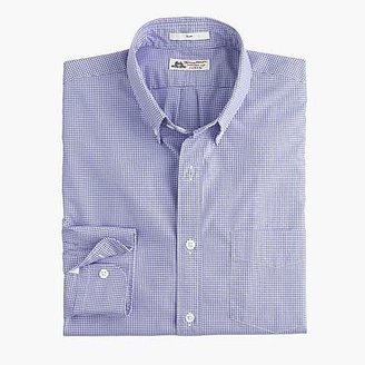 J.Crew Thomas Mason® for Ludlow Slim-fit shirt in baltic mini-gingham