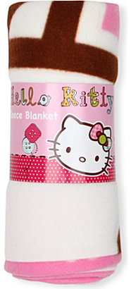 Hello Kitty CHARACTER WORLD fleece blanket