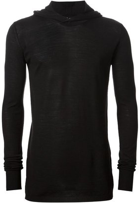 Rick Owens hooded sweater